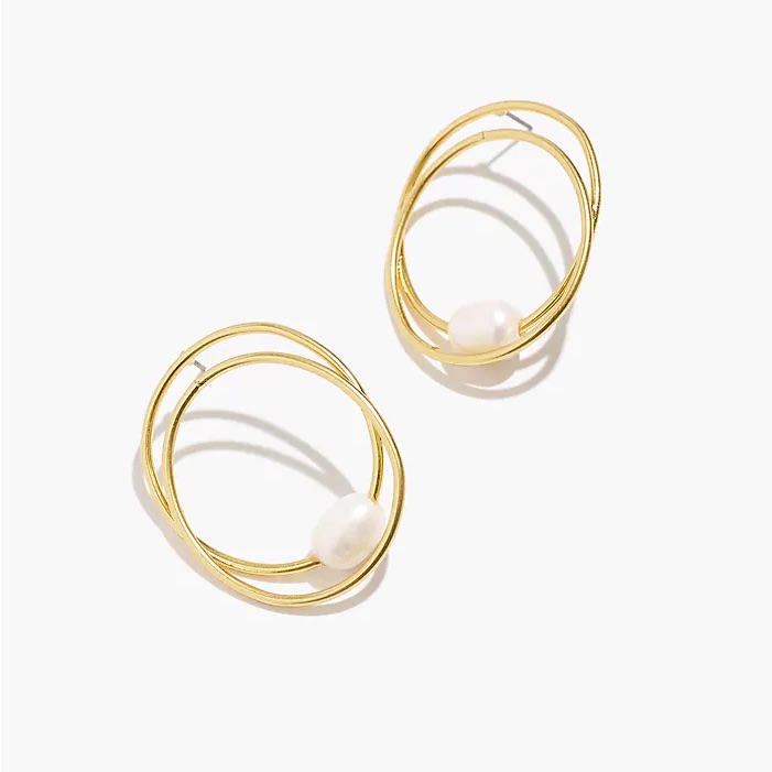 Price Firm - Madewell Freshwater Pearl Earrings